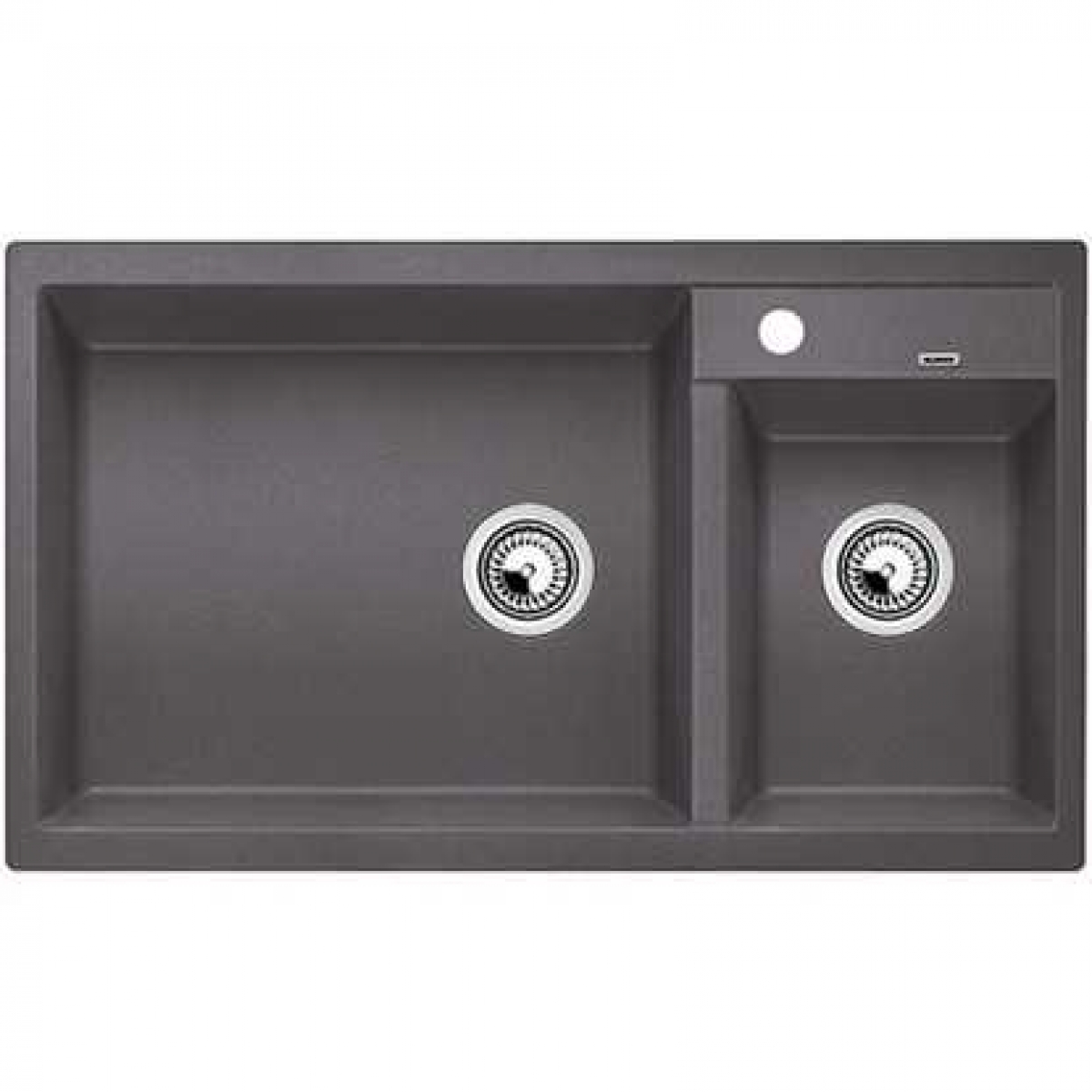 BLANCO METRA 9(518886) 花崗岩合成雙槽鋅盤 岩灰色 德國製造 BLANCO METRA 9(518886) 花崗岩合成雙槽鋅盤 岩灰色 德國製造